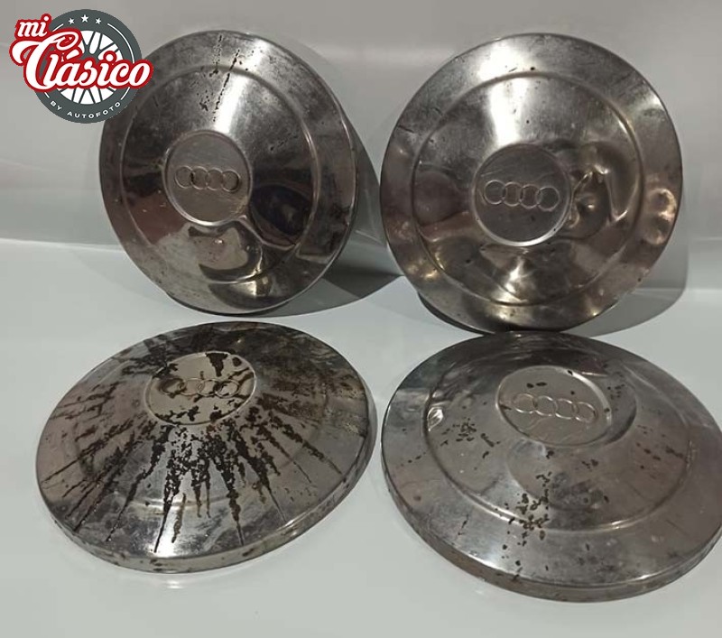 JUEGO 4 TAPACUBOS Auto union