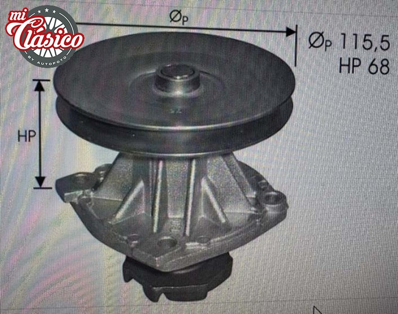 BOMBA DE AGUA SEAT 128