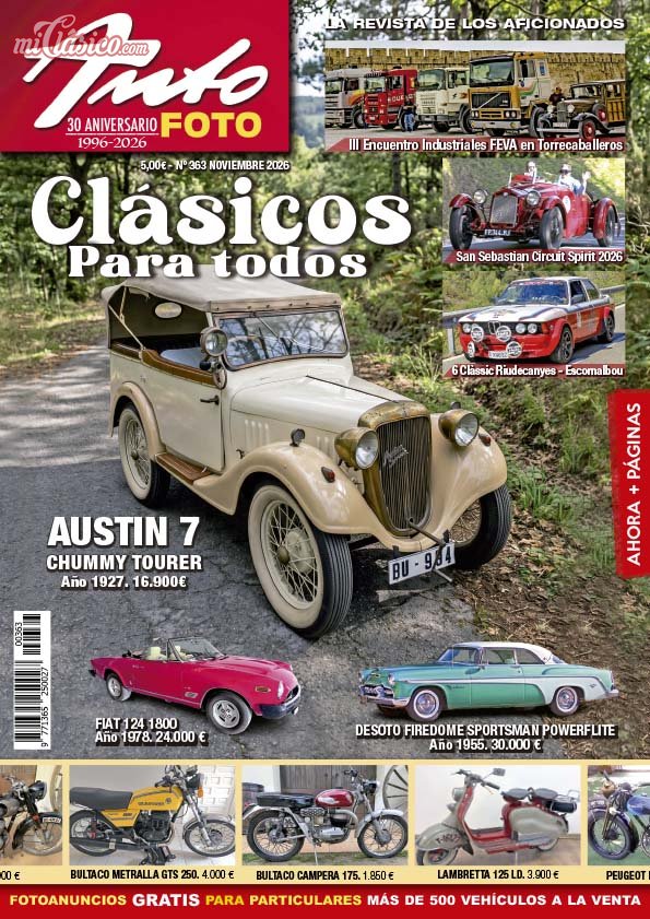 Portada Revista Autofoto noviembre 2026, nº363