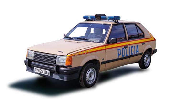 Pisoteando Banco Haciendo El museo de vehículos policiales