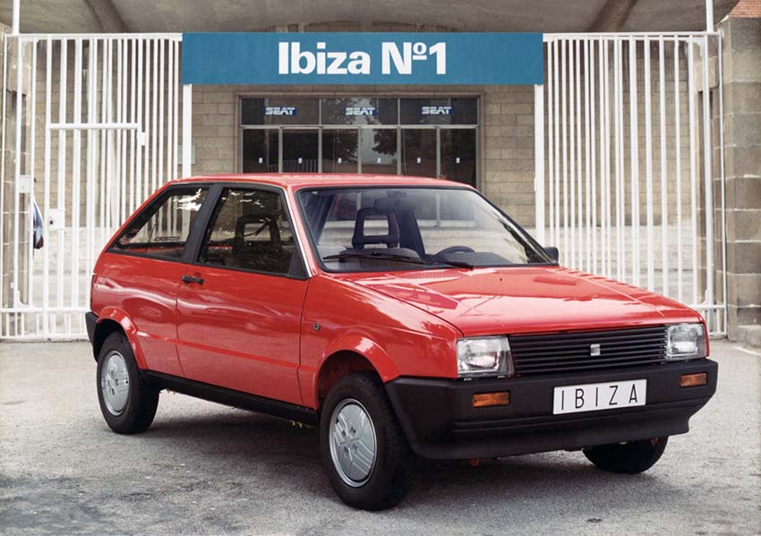 ¡Felicidades, SEAT Ibiza! El icónico modelo cumple 40 años