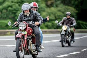 El encuentro de motos clásicas de Penagos crece cada año