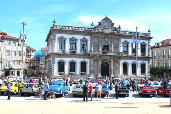 V Concentración de vehículos clásicos y antiguos Cidade de Pontevedra