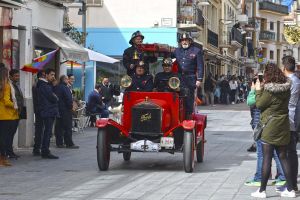 El Ford T de bomberos del Ayuntamiento de Rubí participó en la 60 edición del Rally de Sitges