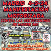 carmeida comentado en Nueva manifestación de vehículos en Madrid