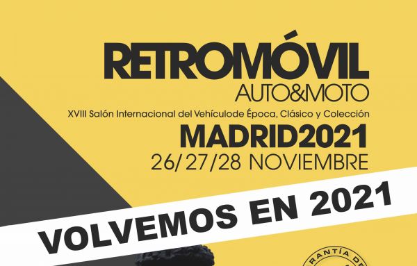 Retromóvil Madrid se aplaza a 2021