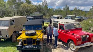 Encuentro de Land Rover Clásicos en las Cavas Colet de Sant Martí Sarroca