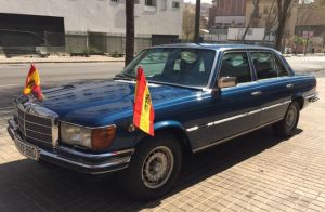 Vendido por 39.500 euros el Mercedes blindado del Rey Juan Carlos