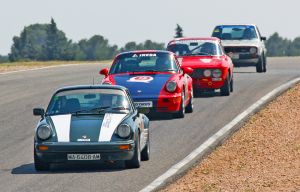Dominio de los coches de Stuttgart en las Porsche Classic Series de Calafat