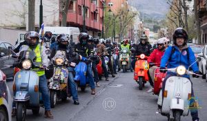 Solidaridad Vespa &amp; Lambretta en la Scooter Rider Costa Blanca 2023
