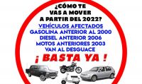 12-9-21 Marcha reivindicativa motorizada en Madrid de vehiculos sin pegatina de la DGT