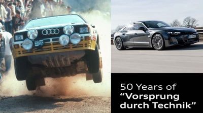 Un eslogan con historia: Audi cumple 50 años ‘A la vanguardia de la Técnica’