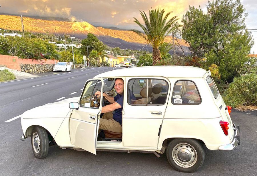 Visita a la Palma y su Volcán en un Renault 4L